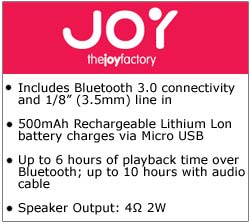 The Joy Factory Oracle Premium Bluetooth Speaker