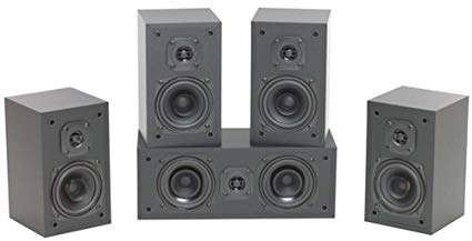 KLH HTA-9005 Five-Piece Surround Speaker System (Discontinued by Manufacturer)