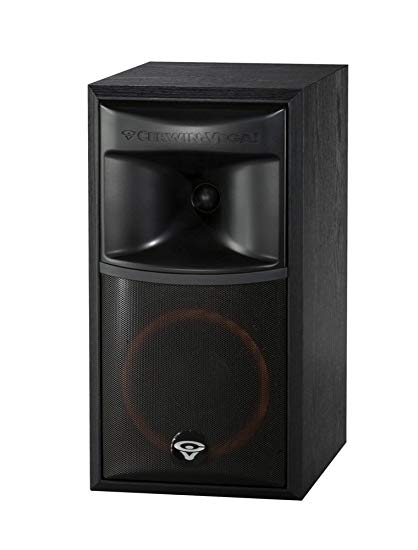 Cerwin-Vega XLS-6 2-Way Home Audio Bookshelf Speaker (Each, Black)
