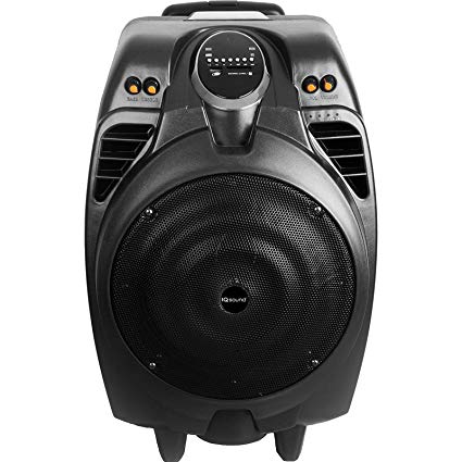 Supersonic IQ3014DJBT 8-Inch Rechargeable Bluetooth DJ Speaker