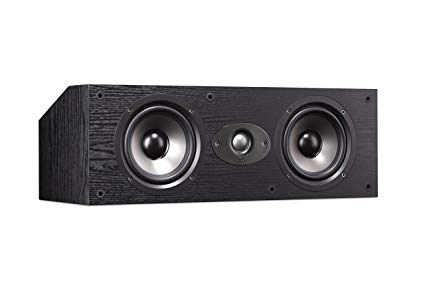 Polk Audio TSx 150C Center Channel Speaker - Black